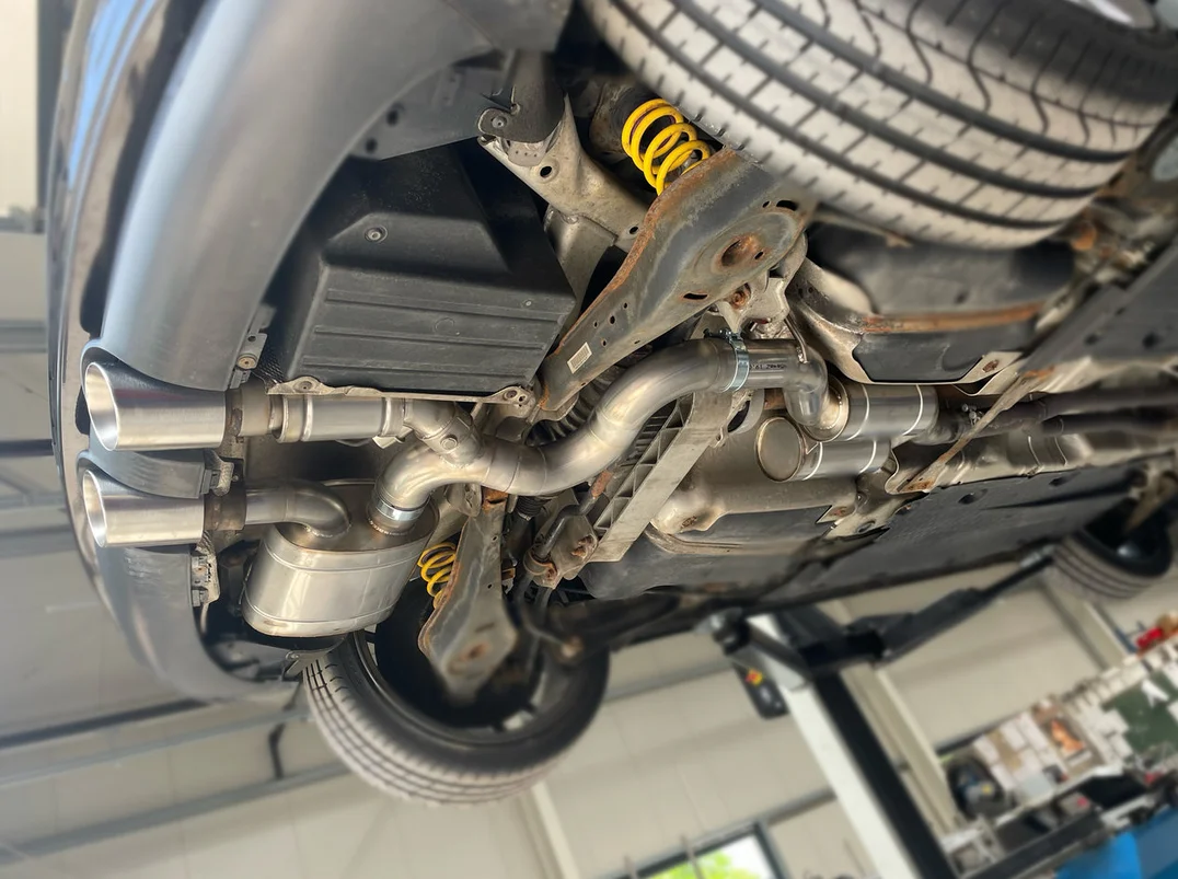 Zinram Edelstahlabgasanlage Golf 5 R32/6R EG 