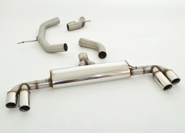 Friedrich Motorsport 76mm Duplex-Anlage Audi TT 8J Frontantrieb