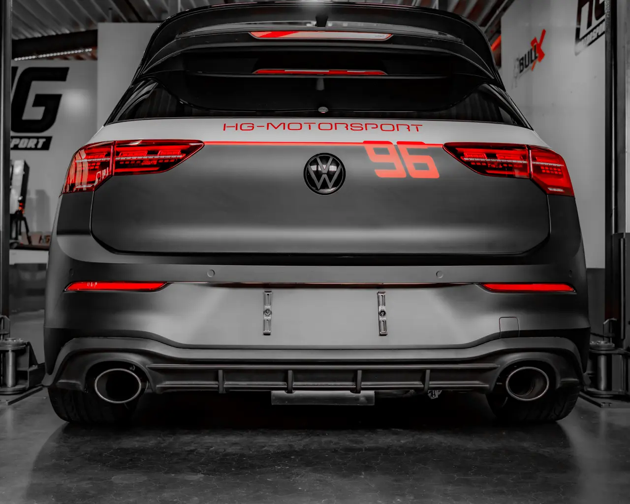 EGO-X Abgasanlage 3,5 Zoll für VW Golf 8 GTI Bild