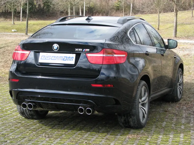 Eisenmann Endschalldämpfer für BMW X6 E71 M 4x90mm EG-Genehmigung