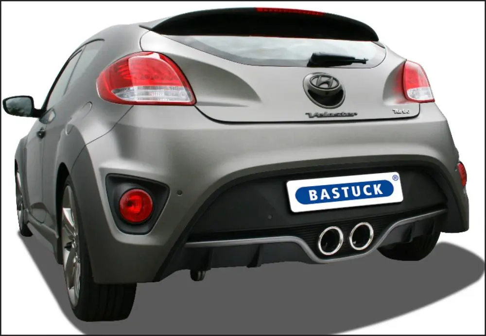 Bastuck Sportauspuff Hyundai Veloster FS 2x54mm Foto