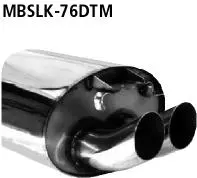 Bastuck Sportauspuff Mercedes SLK R170 2x76mm DTM kaufen