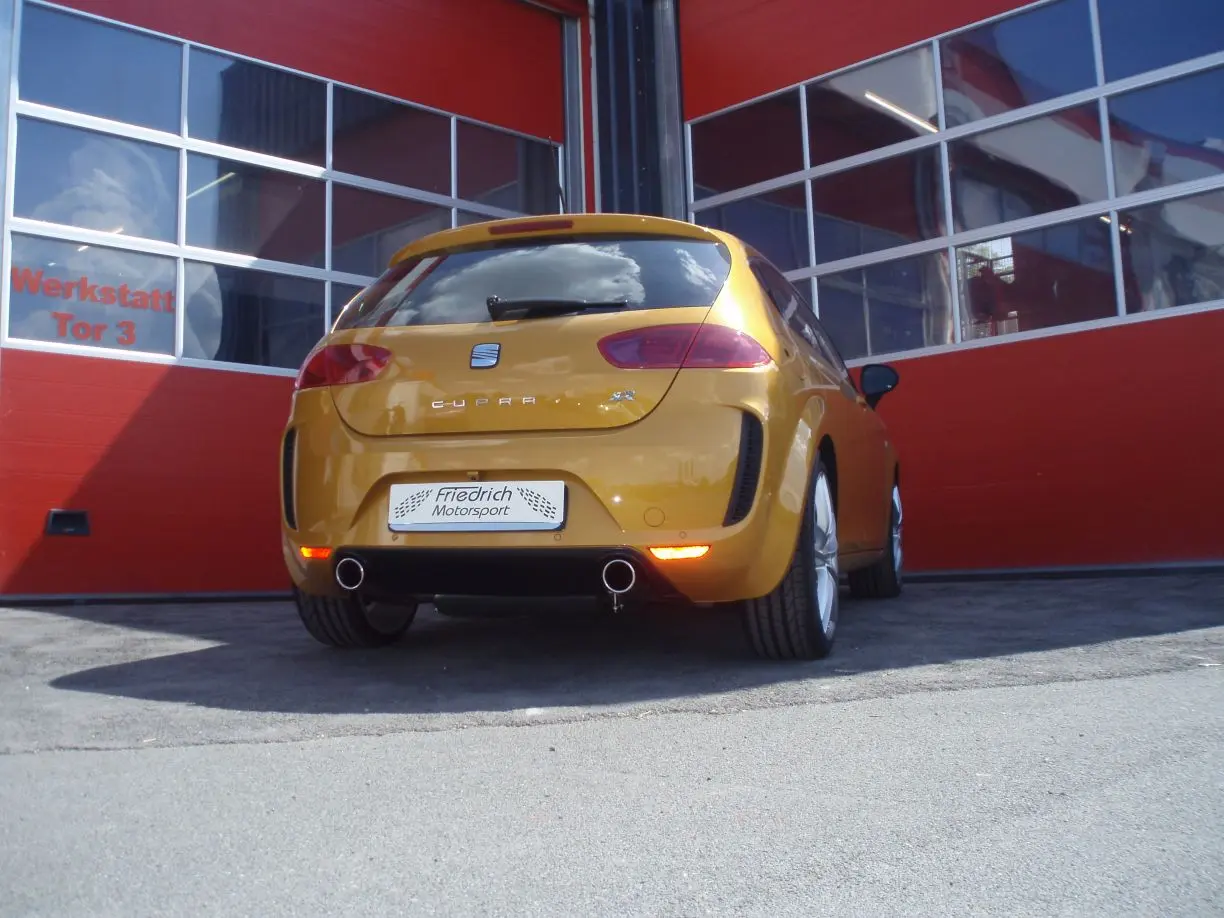 Friedrich Motorsport Duplex Endschalldämpfer Seat Leon 