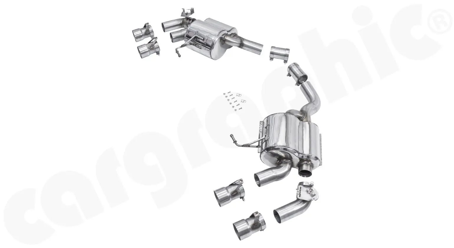 CARGRAPHIC Sportauspuff für Porsche Macan Turbo Foto