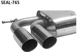 Bastuck Sportauspuff Seat Altea 5P 2x76mm 20° kaufen