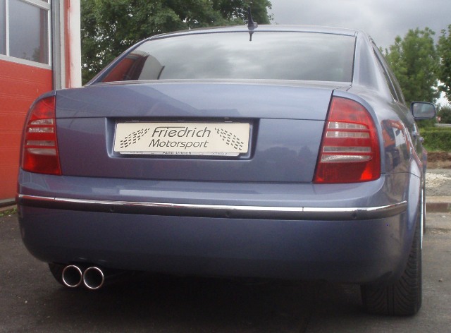 Friedrich Motorsport Gr.A Anlage für Skoda Superb 3U 