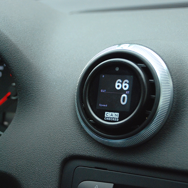 CANchecked Daten-Display Audi A3 8P TT 8J MFD15 Gen2 Anleitung