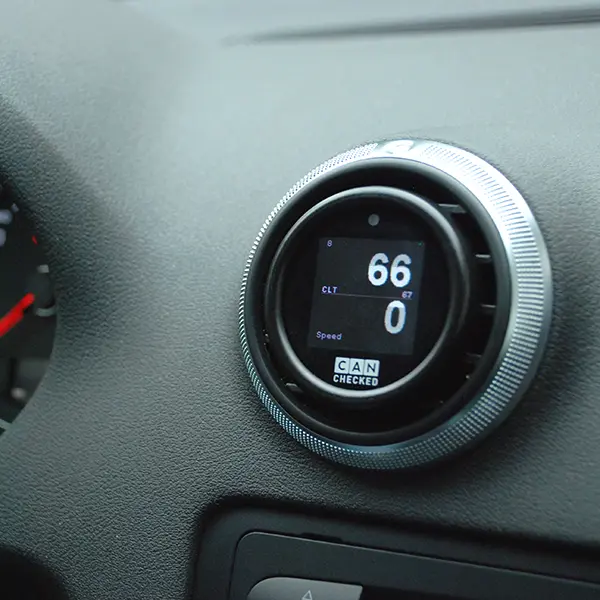 CANchecked Daten-Display Audi A3 8P TT 8J MFD15 Gen2 Anleitung