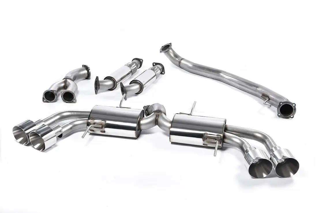 Milltek Komplettanlage 90mm (non-resonated) für Nissan GT-R R35