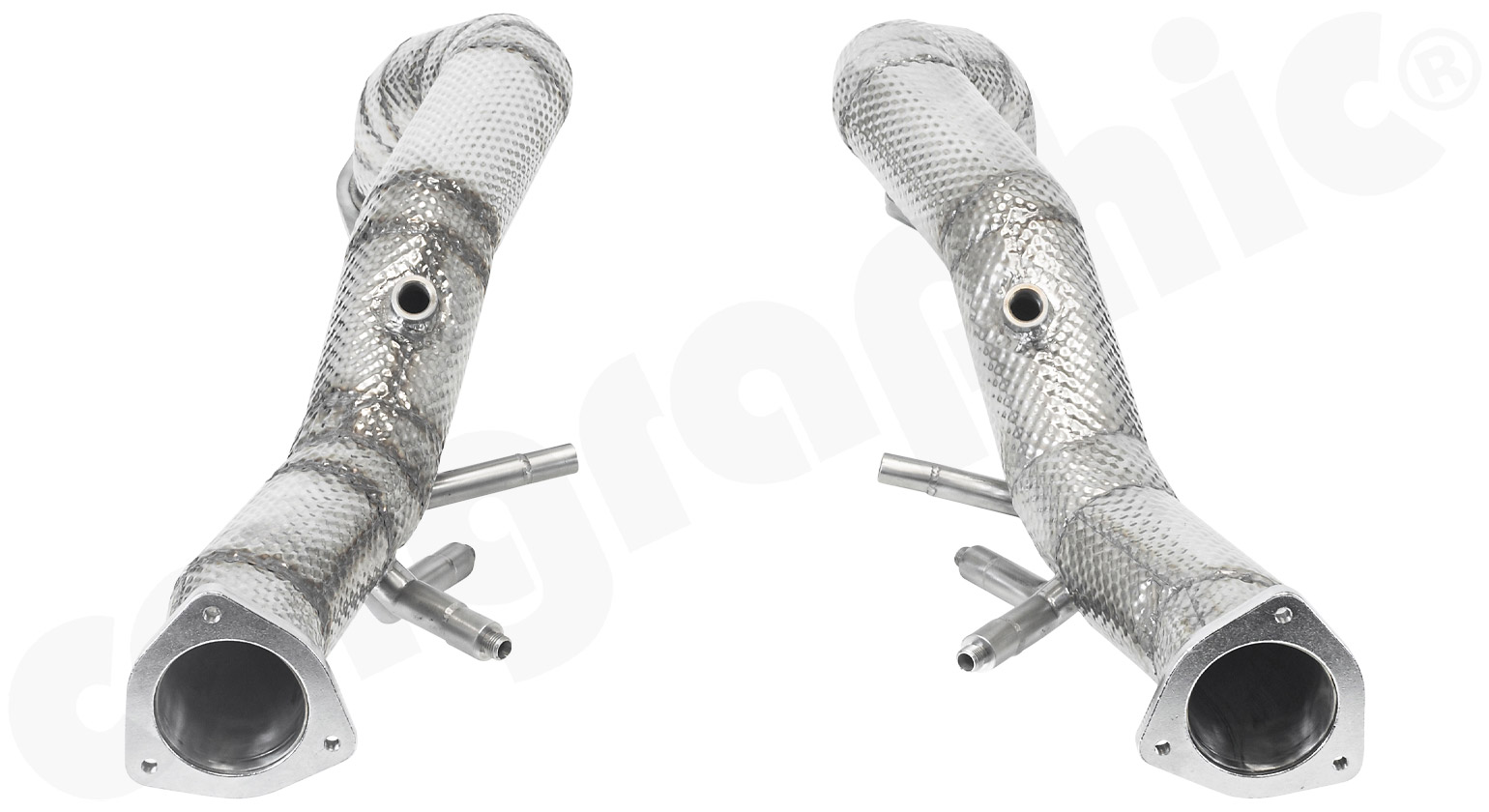 CARGRAPHIC OPF Ersatzrohre für Porsche 718 Boxster / Cayman GT4 RS Spyder 4,0L