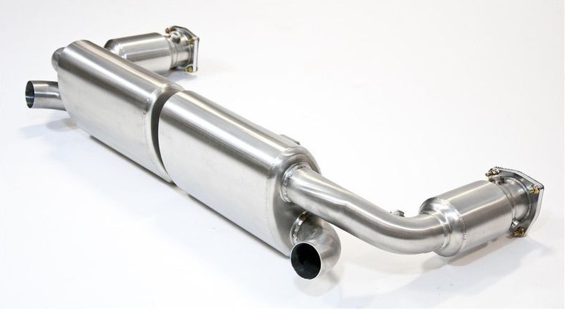 Zinram Porsche 911 996 Turbo S Edelstahl Abgasanlage Bild