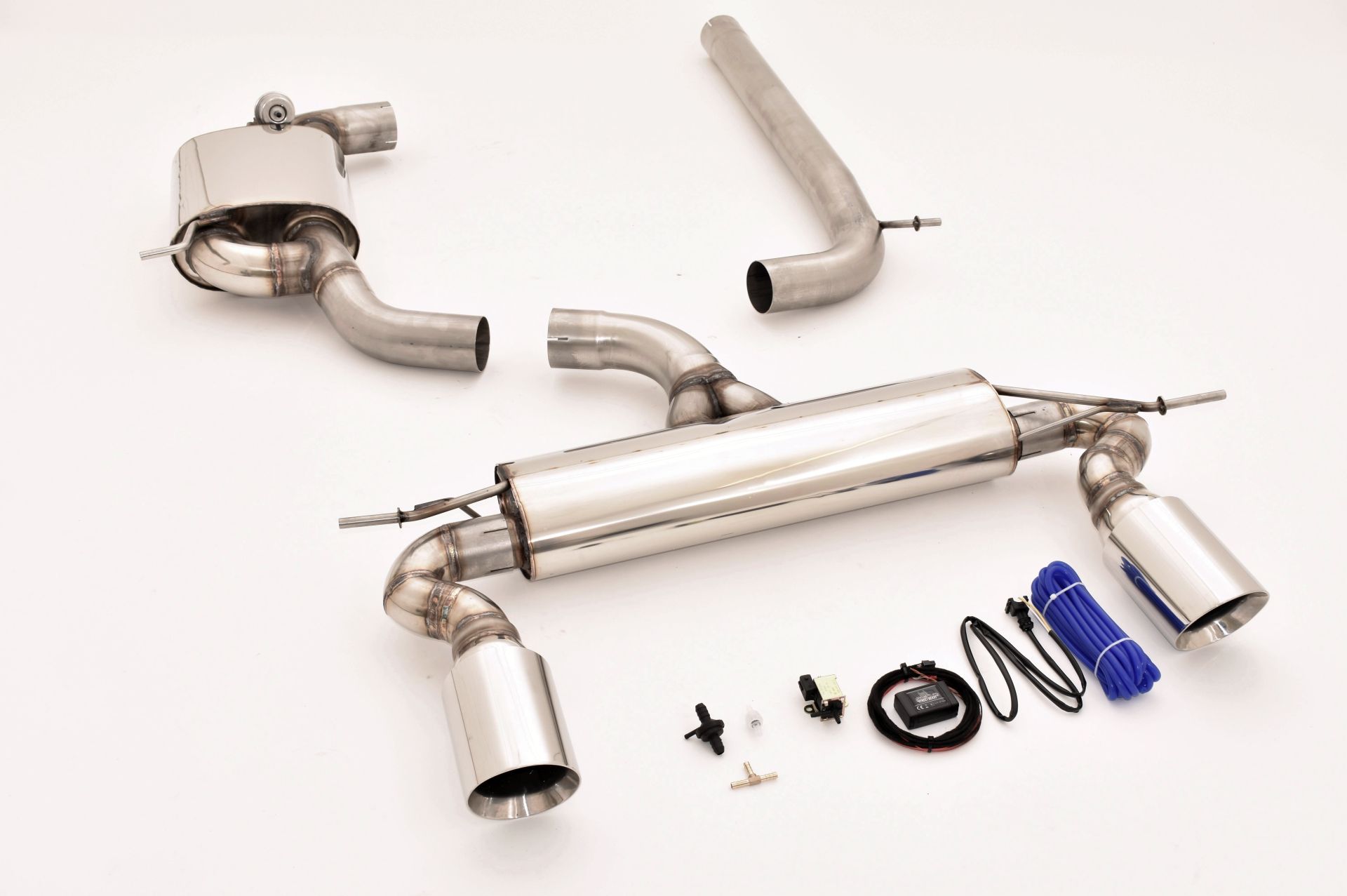 StreetBeast  76mm Duplex-Anlage mit Klappensteuerung, Seat Altea 5P inkl. FR