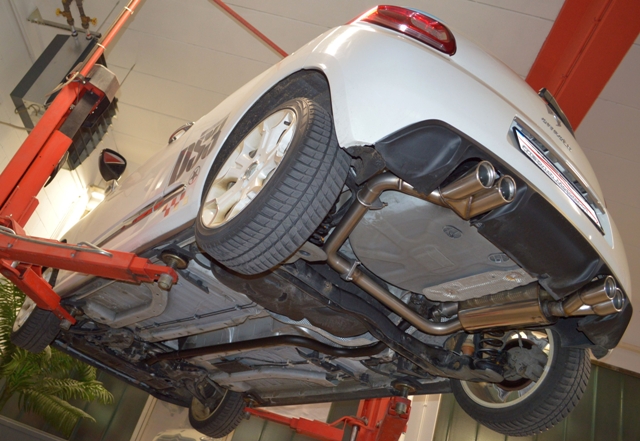 Friedrich Motorsport Duplex-Endschalldämpfer DS3