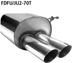 Bastuck Sportauspuff Ford Fusion JU2 2x70mm kaufen
