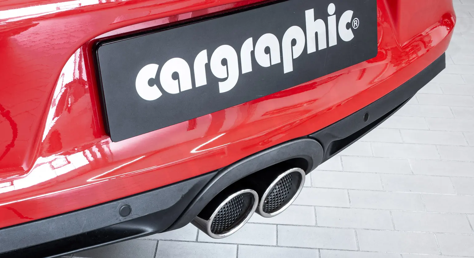 CARGRAPHIC Sport-Endrohr für Porsche 981 Anleitung