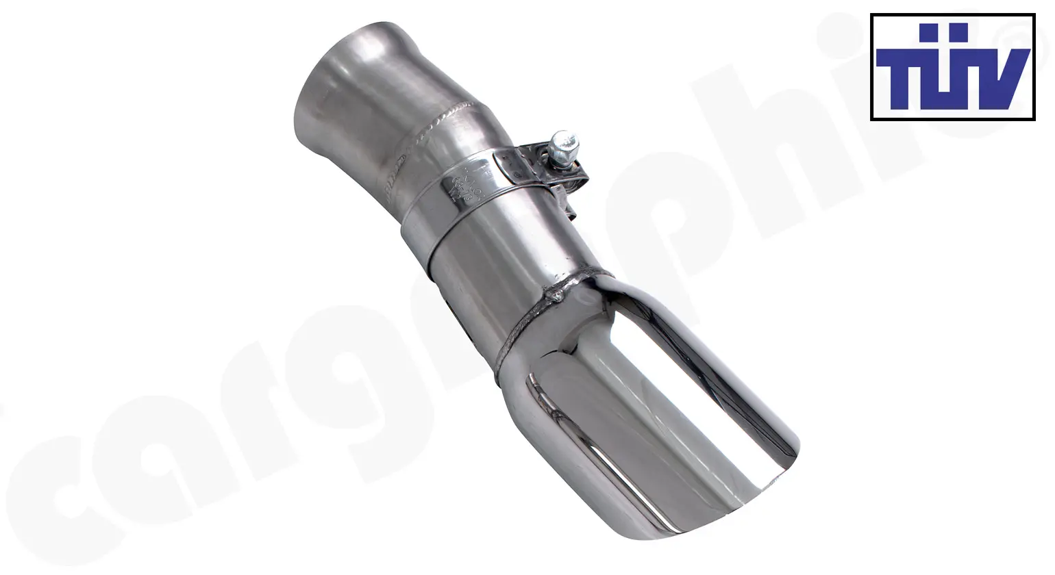 CARGRAPHIC Sport Endrohr für Porsche 964 Carrera Tuning