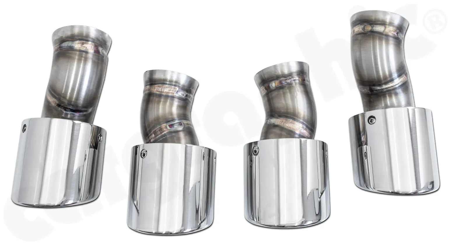 CARGRAPHIC Doppelendrohrsatz für Porsche Panamera 970.1 