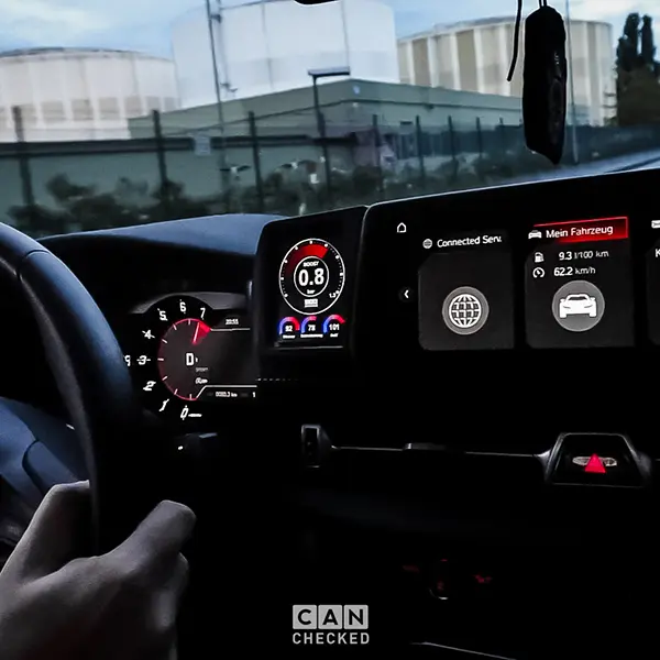 CANchecked Daten-Display für Toyota Supra GR A90/A91 Bild