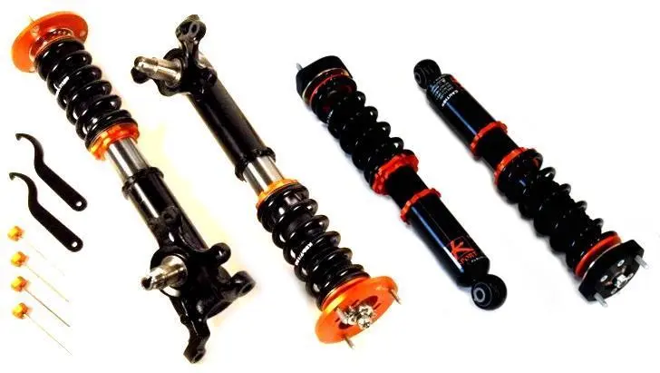 K-Sport BMW 3er E30 45mm (3/1, 3/R) Gewindefahrwerk Street mit Federbein hinten