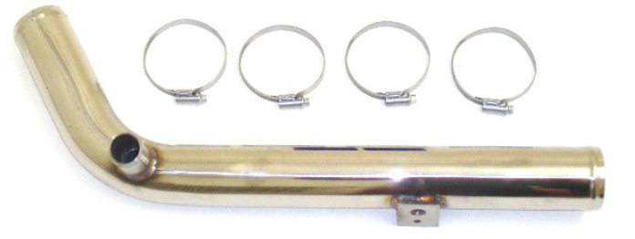 Friedrich Motorsport Ladedruckrohr mit Anschluss für Pop-Off rot beschichtet  Friedrich Motorsport Ladedruckrohr rot kaufen kaufen