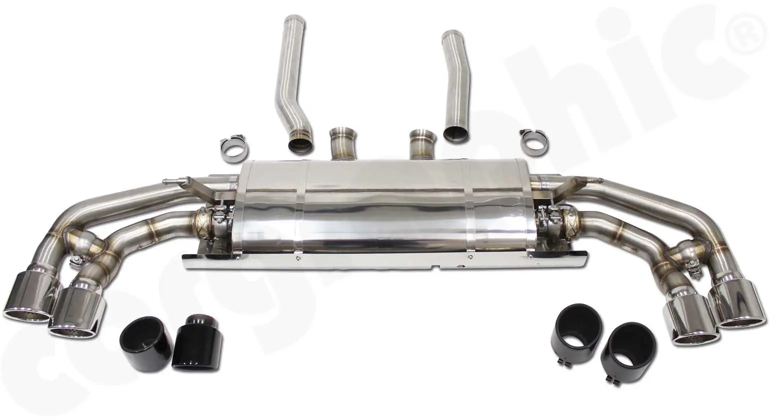 CARGRAPHIC Sport Endschalldämpfer für Porsche Cayenne Foto