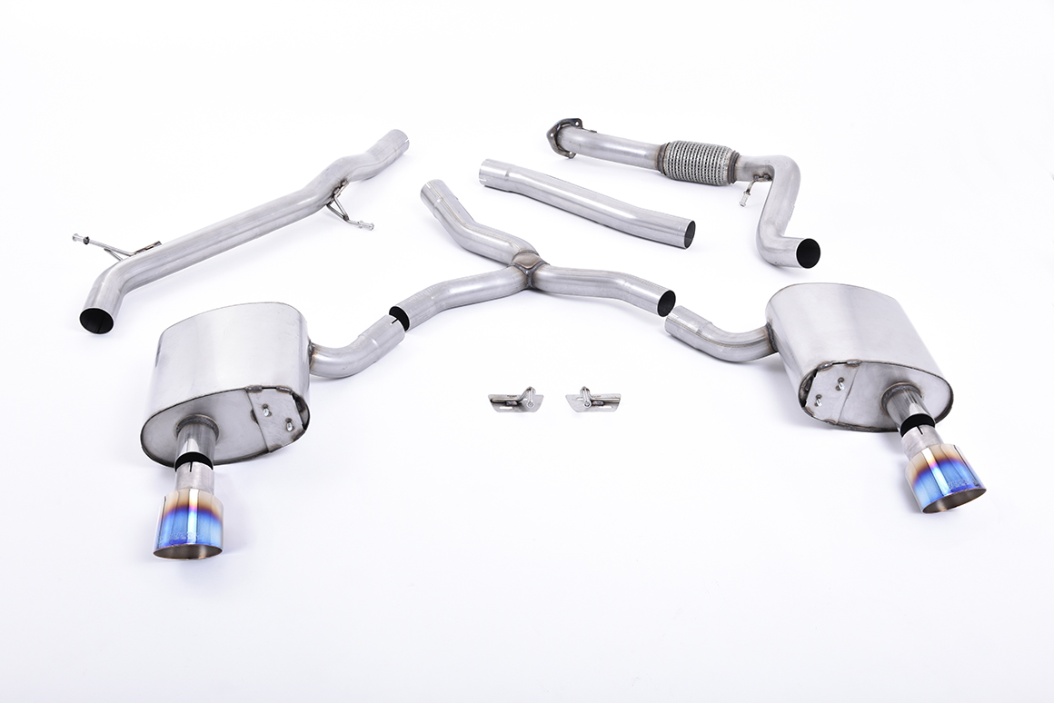 Milltek Komplettanlage für Audi A4 B9 2.0 TFSI Anleitung