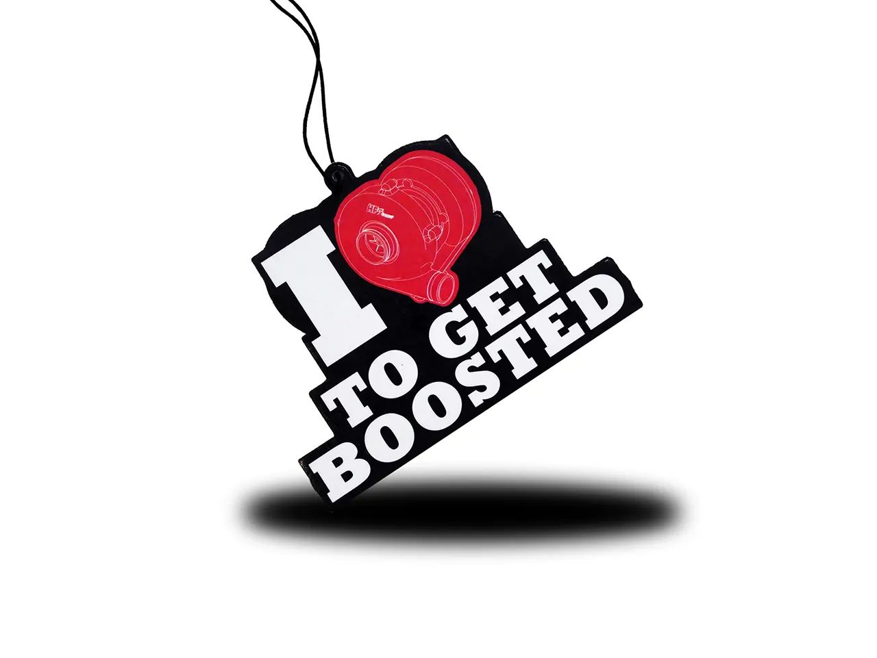 HG-Motorsport Duftbaum "I love get boosted"