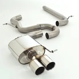 Friedrich Motorsport 76mm Edelstahl Anlage Foto