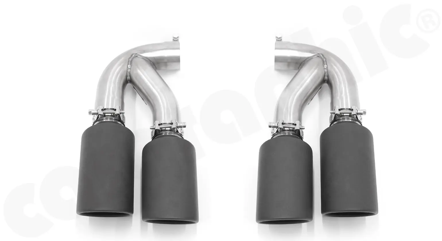 CARGRAPHIC Endrohrsatz für Porsche Cayenne 955 Foto