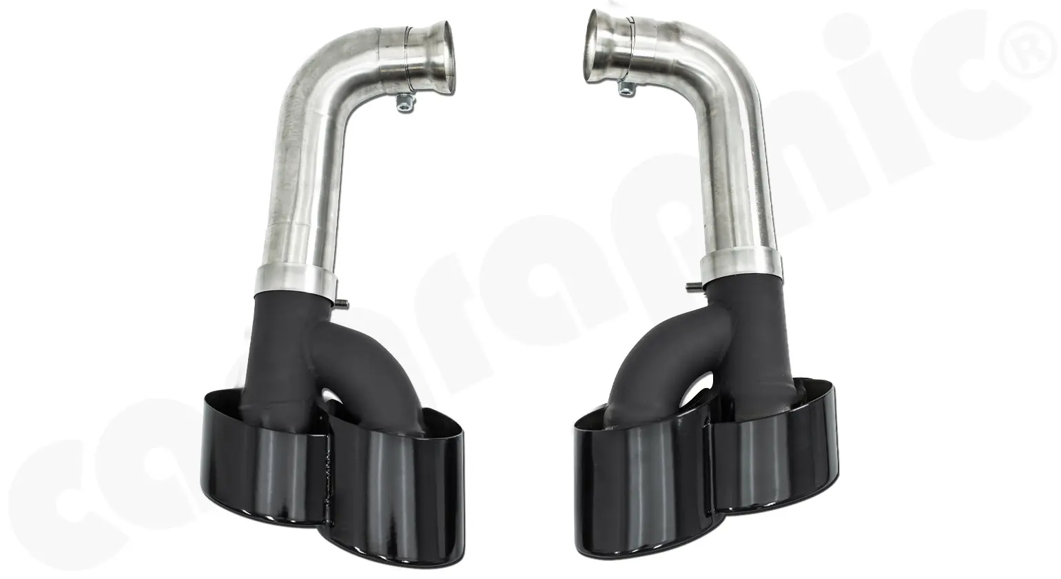 CARGRAPHIC Endrohrsatz für Porsche Cayenne 958.1 Foto