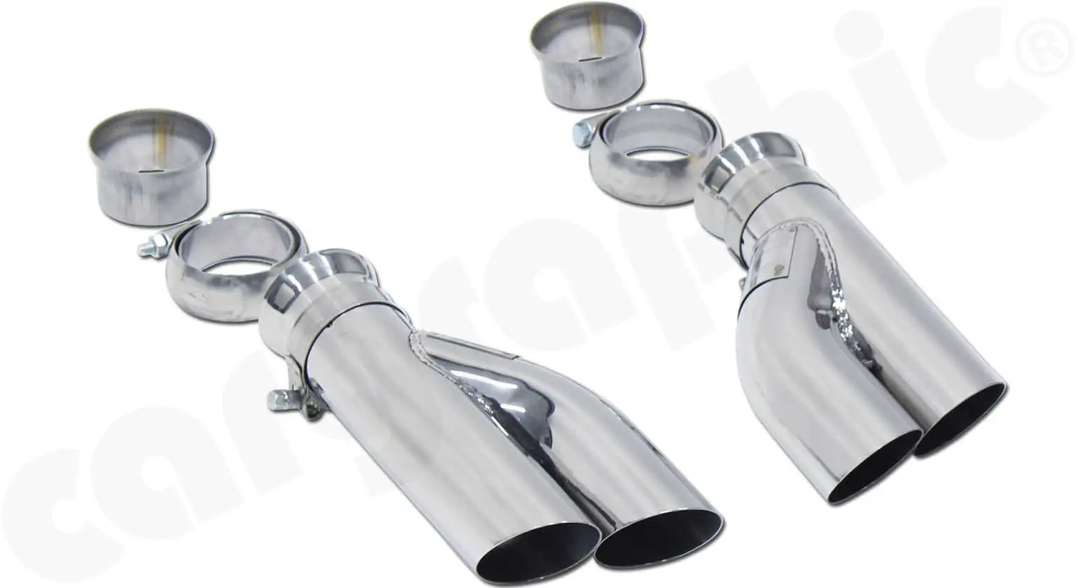 CARGRAPHIC Endrohrsatz für Porsche 993 Carrera Foto