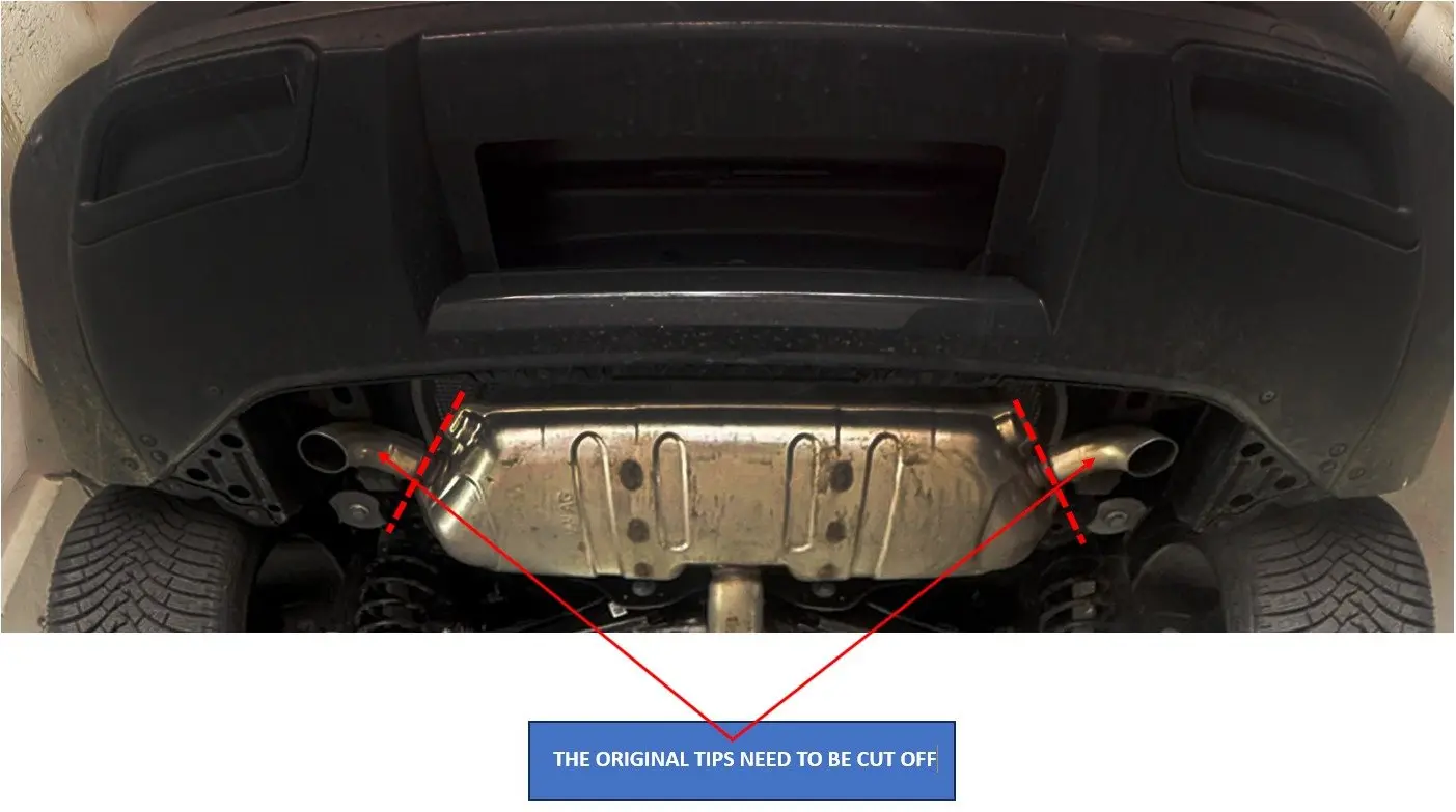 ULTER SPORT Auspuffblenden für CUPRA Formentor 