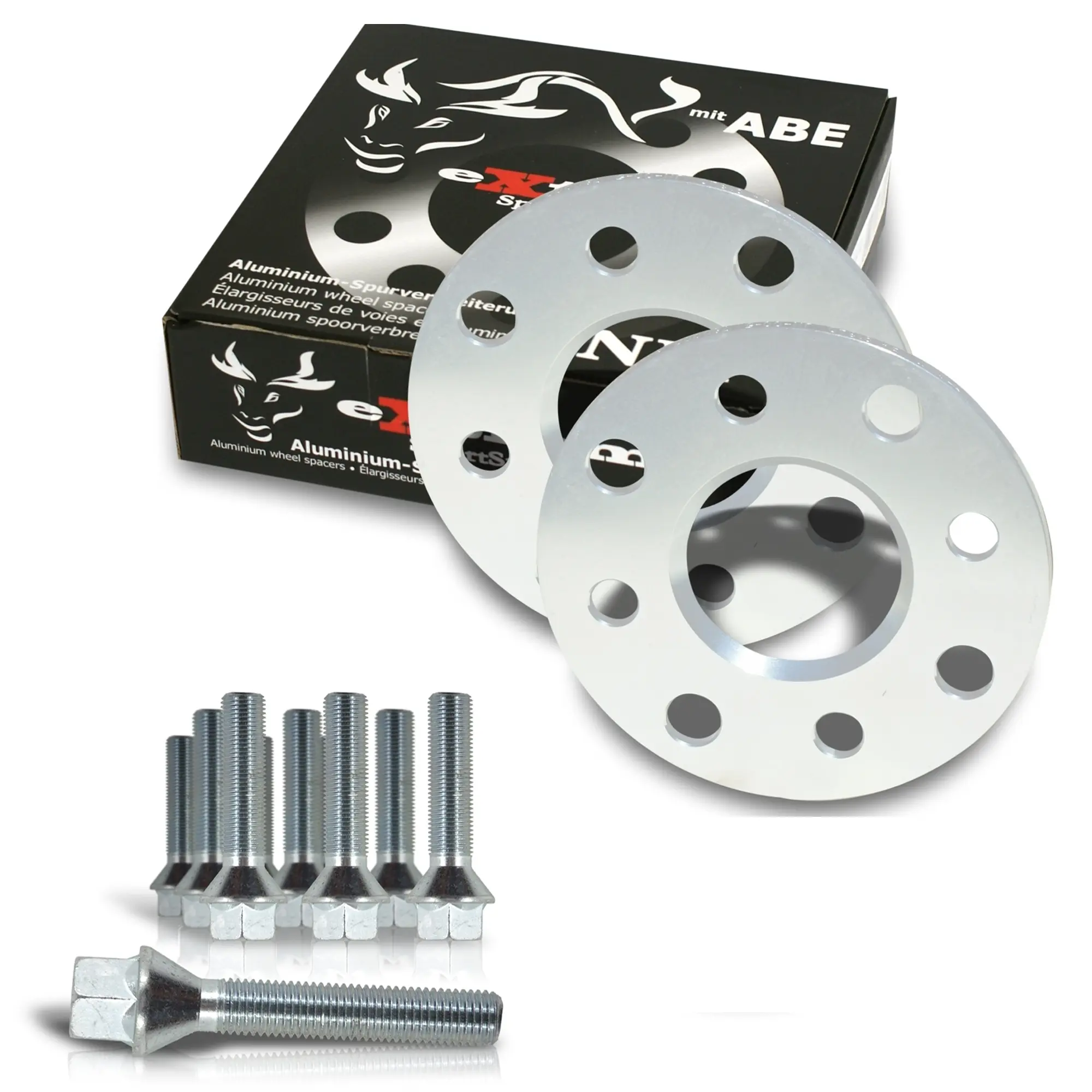 Spurverbreiterung Set 10mm inkl. Radschrauben passend für BMW X1 E84