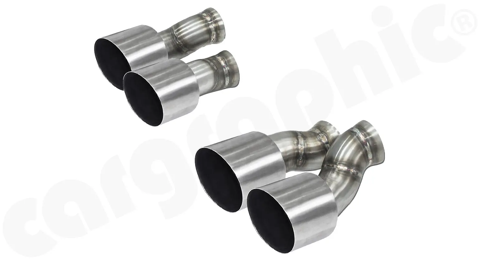 CARGRAPHIC Doppelendrohrsatz für Porsche Panamera 970.2 Foto