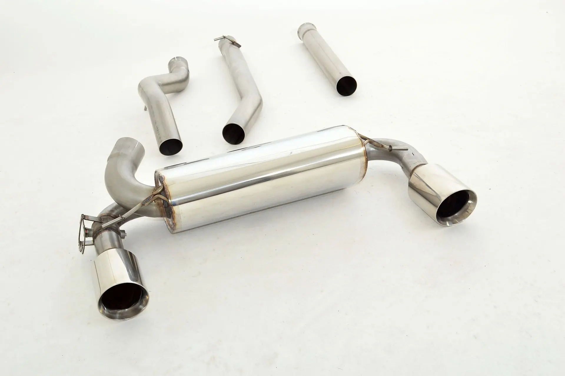 Friedrich Motorsport 76mm Duplex-Anlage mit originaler Klappensteuerung Ford Focus III DYB RS 