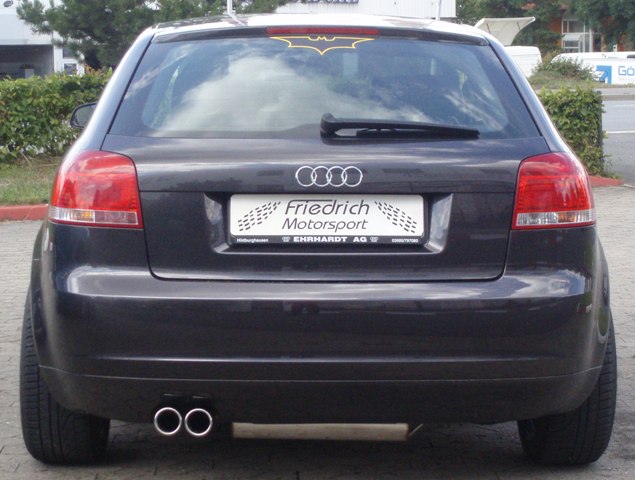 Friedrich Motorsport Endschalldämpfer Audi A3 8P Foto