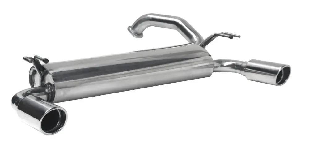 Bastuck Sportauspuff für Suzuki Vitara Typ LY 2x 1x90mm, 20° schräg geschnitten, mit Lippe