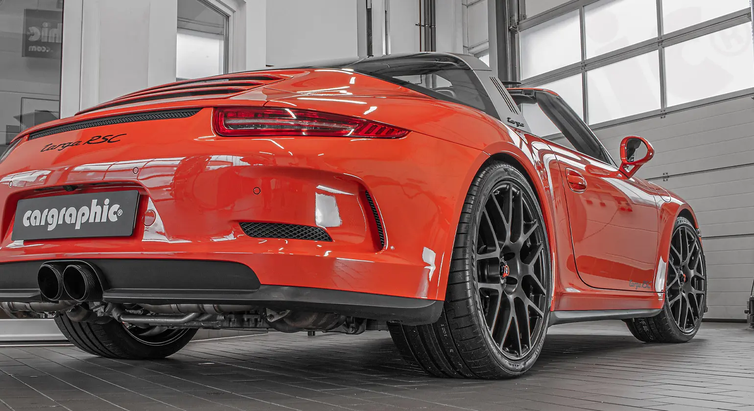 CARGRAPHIC Sportauspuff GT3 Look für Porsche 991 Anleitung