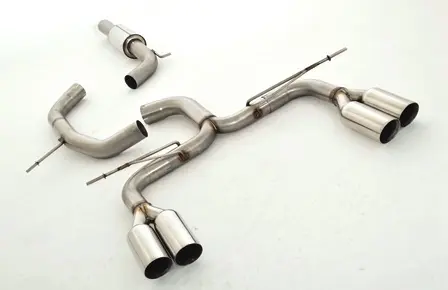 Friedrich Motorsport 76mm Duplex-Anlage VW EOS 