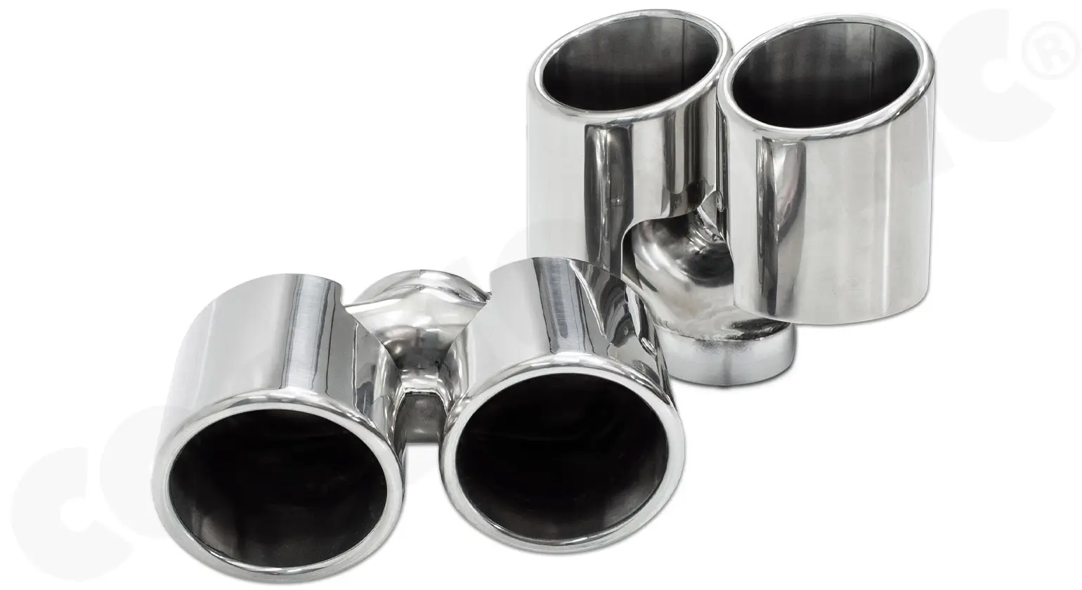 CARGRAPHIC Sport Endrohre für Porsche 997 Carrera Bild