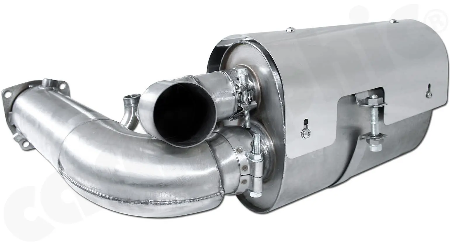 CARGRAPHIC Sportabgasanlage für Porsche 997 Turbo Bild