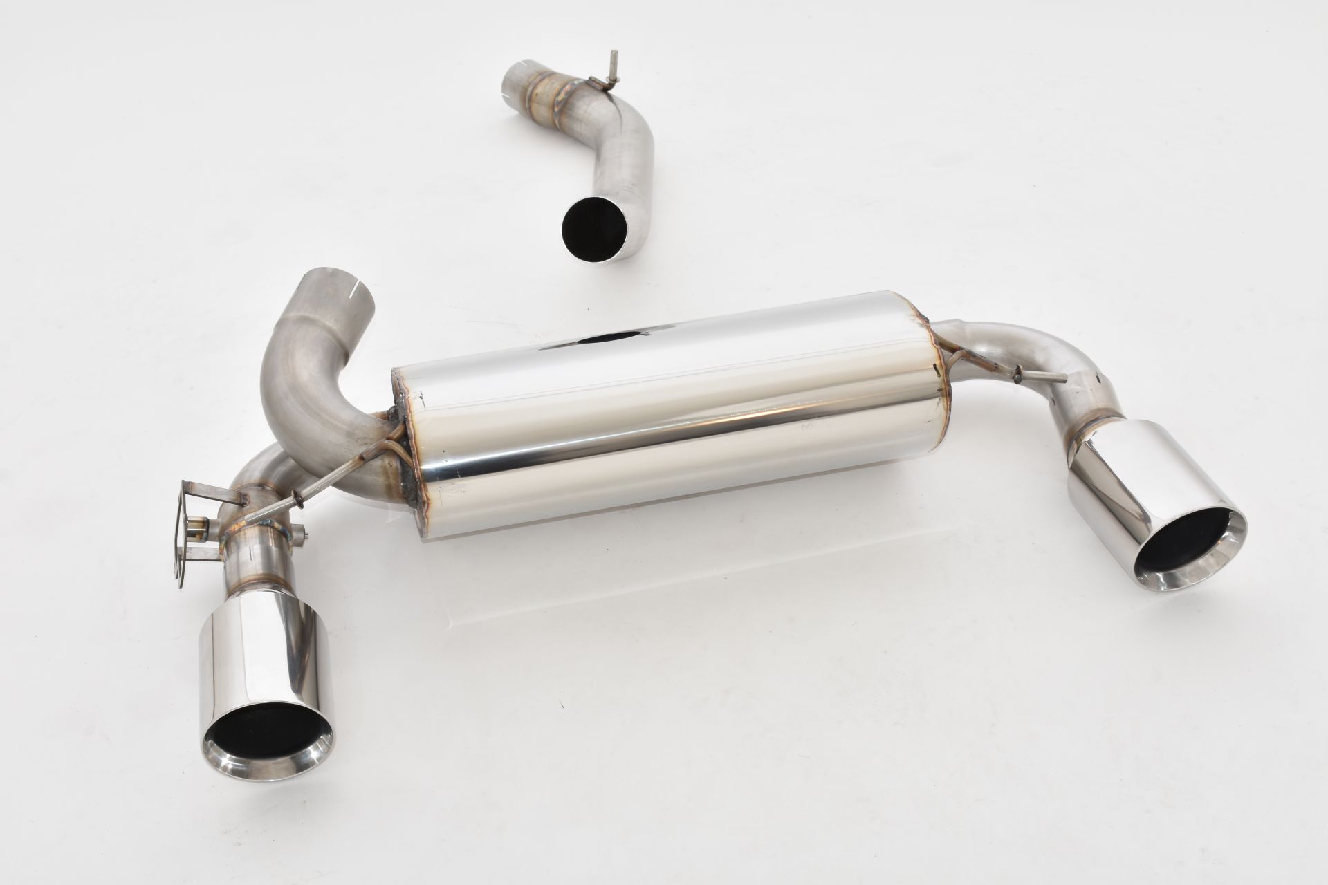 Friedrich Motorsport 76mm Duplex-Sportendschalldämpfer mit originaler Klappensteuerung
