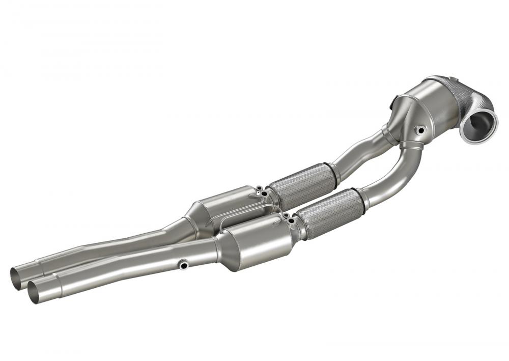 HJS 70mm ECE Downpipe für Audi 5 Zylinder
