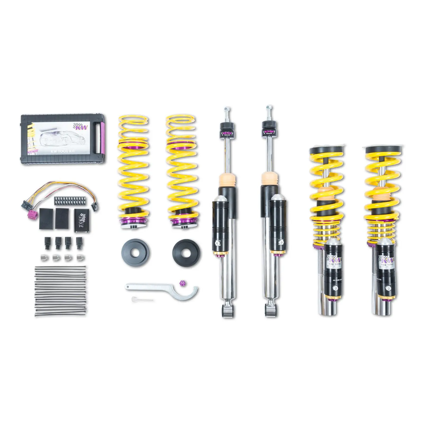 KW Alu V4 Audi RS5 B9 Coupe RS5 Sportback; Typ B8; Federbein ⌀48,6mm