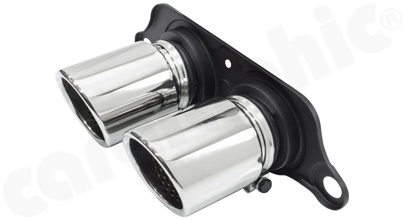 CARGRAPHIC Sport Endrohre für Porsche 997 GT3 Bild