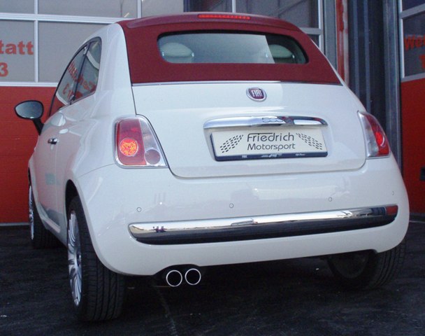 Sportendschalldämpfer Fiat 500 C Friedrich Motorsport kaufen