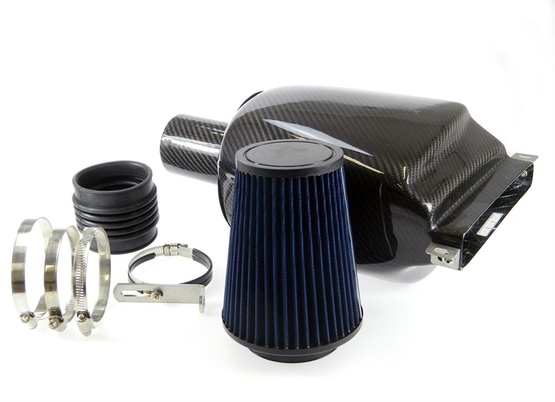 TA Technix Carbon Air Intake / Air-​Box passend für Audi A3 (8P)/ Seat Altea, Leon, Toledo (1P/5P)/ Skoda Octavia (1Z)/ VW Golf V/VI, Jetta III (1J/5K) mit 1.8/2.0 TSI/TFSI Motoren