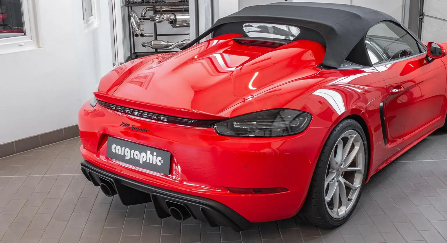 CARGRAPHIC Sport Endrohre für Porsche 718 wo kaufen