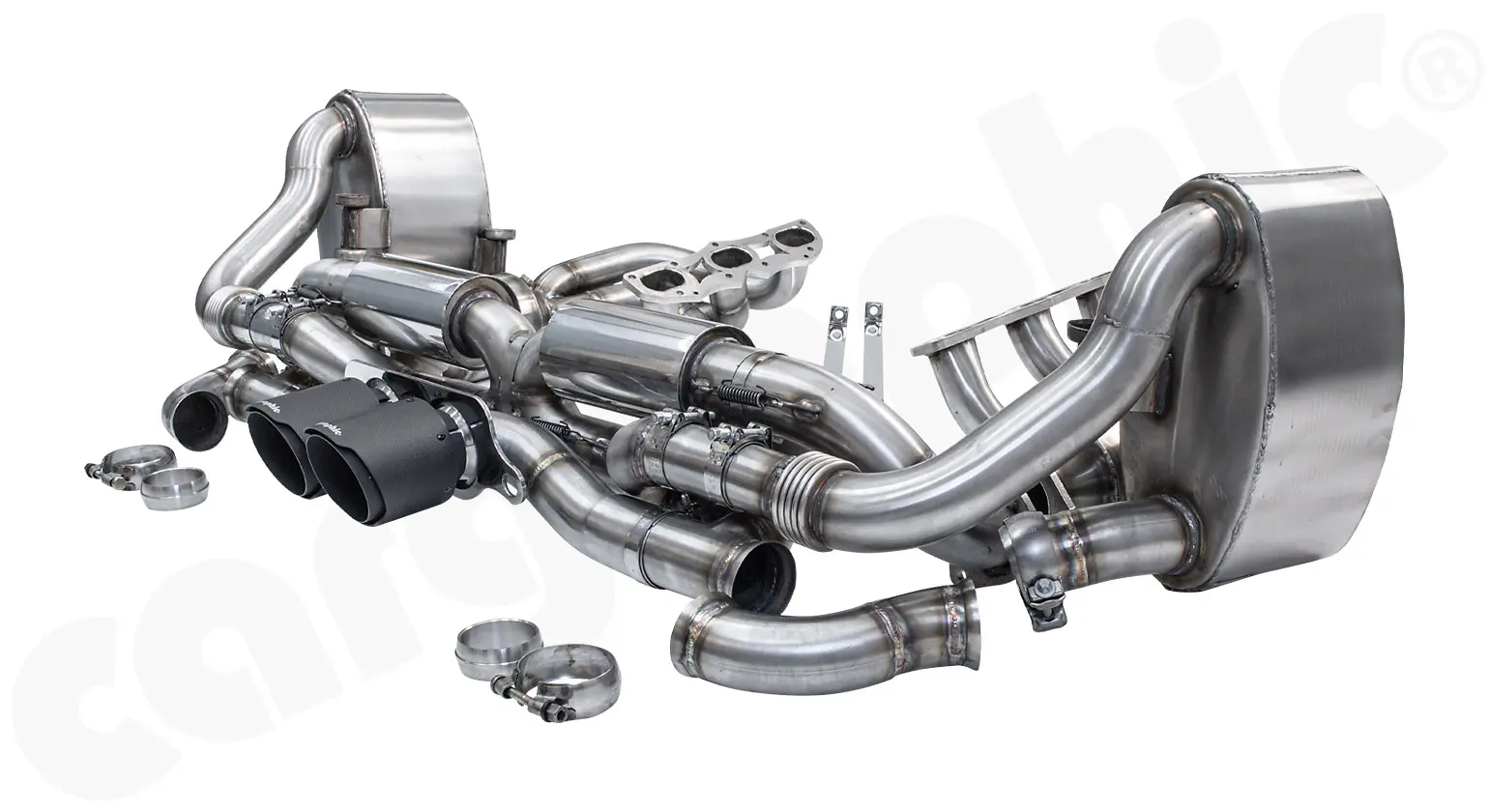 CARGRAPHIC Sportauspuff GT3 Look für Porsche 991 Foto