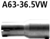 Bastuck Sportauspuff Seat Ibiza 6L 2x70mm Foto